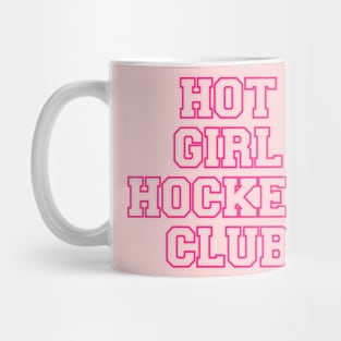 hot girl hockey club Mug